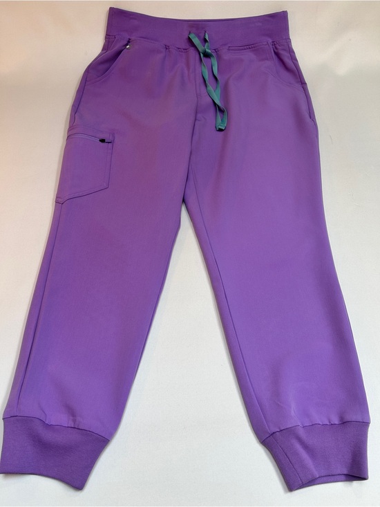 Figs Pants - Figs Womens LP Zamora High Waisted Jogger Scrub Pant, PO#3158 Purple/Lilac